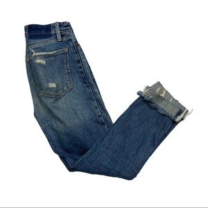 ABERCROMBIE & FITCH Annie High Rise Girlfriend Jean